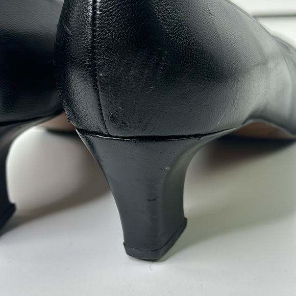 Vintage Selby black leather pumps - Picture 6 of 11